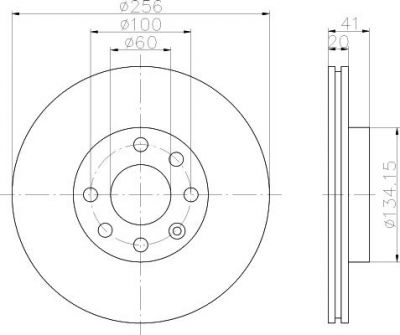 Textar 92056503 тормозной диск на OPEL CORSA B (73_, 78_, 79_)