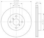 Textar 92164203 тормозной диск на TOYOTA YARIS (NHP13_, NSP13_, NCP13_, KSP13_, NLP13_)