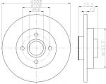 Textar 92168703 тормозной диск на PEUGEOT PARTNER фургон