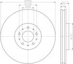 Textar 92178103 тормозной диск на VOLVO V70 II (SW)