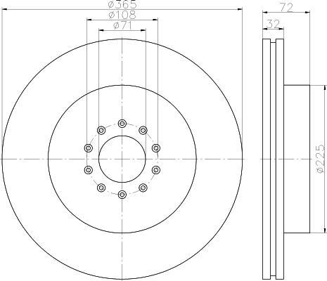 Textar 92223103 тормозной диск на JAGUAR S-TYPE (CCX)