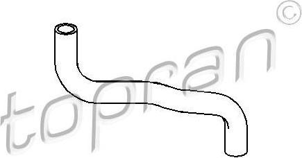 Topran 100 215 шланг радиатора на VW PASSAT Variant (3A5, 35I)