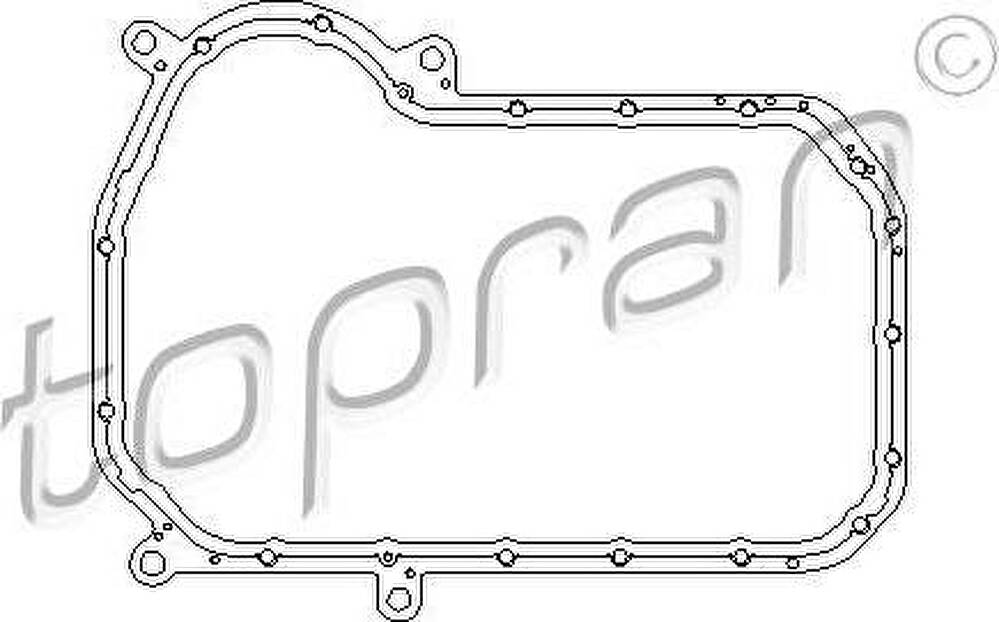 Topran 101 110 прокладка, масляный поддон на AUDI A4 Avant (8D5, B5)
