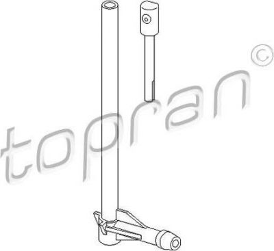 Topran 107 178 распылитель воды для чистки, система очистки окон на VW PASSAT Variant (3A5, 35I)