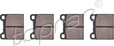 Topran 107 560 комплект тормозных колодок, дисковый тормоз на VW PASSAT (32)