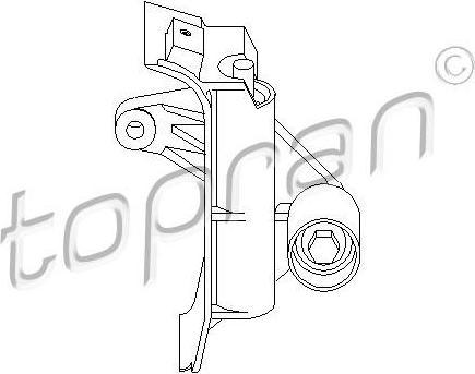 Topran 109 141 устройство для натяжения ремня, ремень грм на VW GOLF IV (1J1)