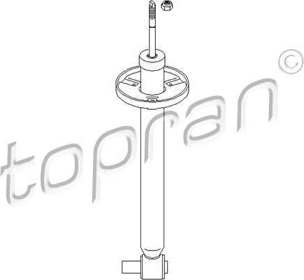 Topran 109 426 амортизатор на AUDI A4 Avant (8D5, B5)