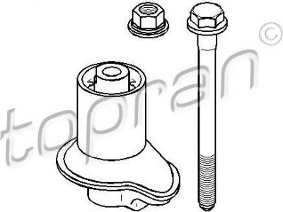 Topran 109 782 комплект подшипника, балка моста на SEAT TOLEDO I (1L)