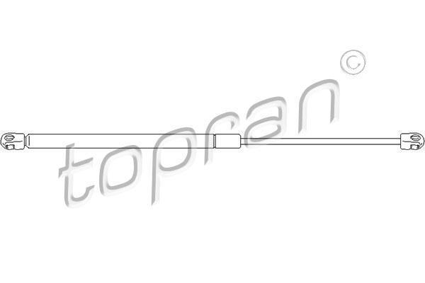 Topran 110 277 газовая пружина, крышка багажник на SEAT TOLEDO I (1L)