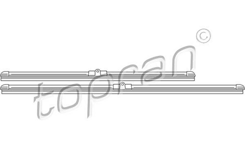 Topran 112 471 щетка стеклоочистителя на VW GOLF V (1K1)