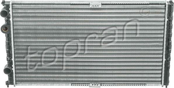 Topran 113 325 радиатор, охлаждение двигателя на VW POLO Variant (6KV5)