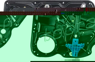 Topran 114 681 подъемное устройство для окон на VW PASSAT (3C2)