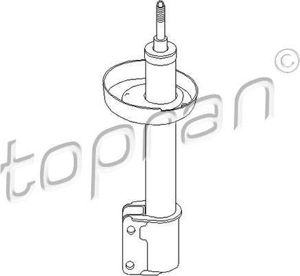 Topran 200 419 амортизатор на OPEL CORSA B (73_, 78_, 79_)