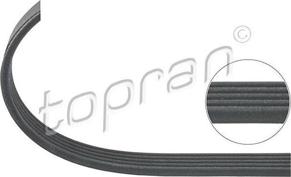 Topran 206 713 поликлиновой ремень на OPEL VECTRA C универсал