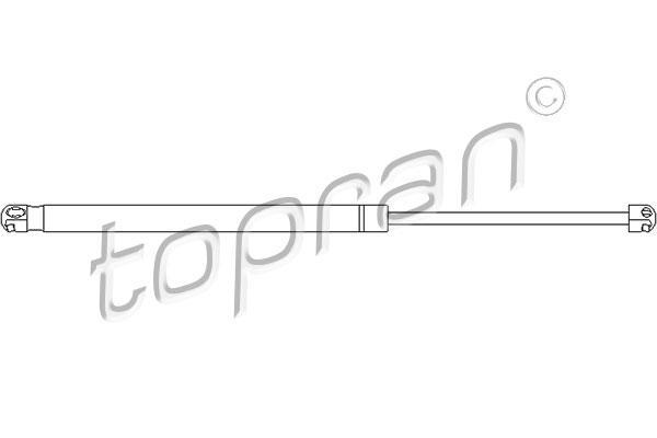 Topran 206 974 газовая пружина, крышка багажник на OPEL VECTRA C универсал