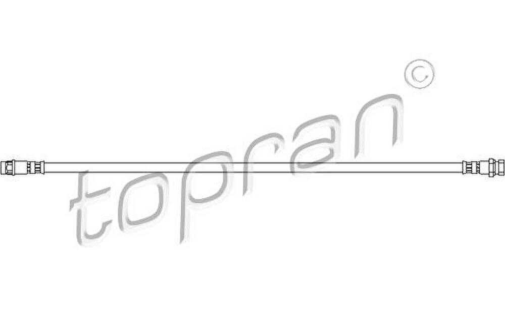 Topran 207 227 тормозной шланг на NISSAN INTERSTAR c бортовой платформой/ходовая часть