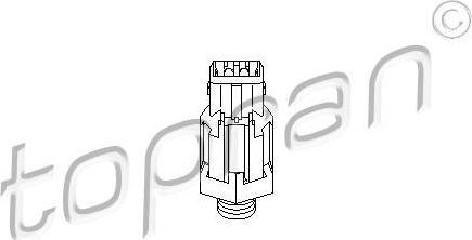 Topran 207 825 датчик детонации на RENAULT FLUENCE (L30_)