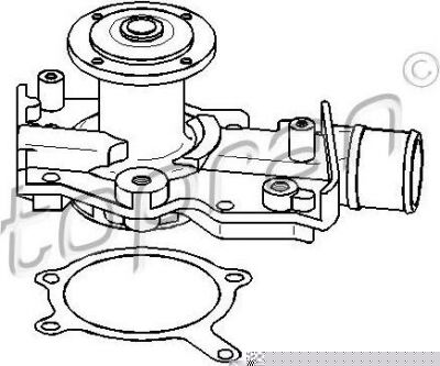 Topran 300 248 водяной насос на FORD ESCORT VII седан (GAL, AFL)