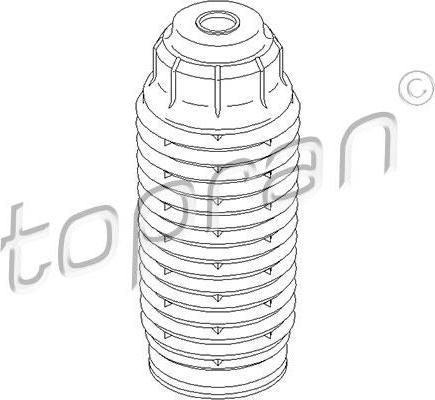 Topran 301 571 защитный колпак / пыльник, амортизатор на FORD MONDEO I седан (GBP)