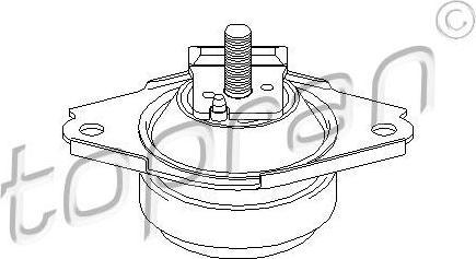 Topran 301 814 подвеска, двигатель на FORD ESCORT VII седан (GAL, AFL)