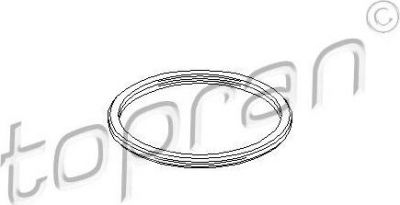 Topran 302 247 прокладка, труба выхлопного газа на FORD FOCUS (DAW, DBW)
