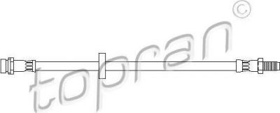Topran 302 258 тормозной шланг на FORD MONDEO III седан (B4Y)