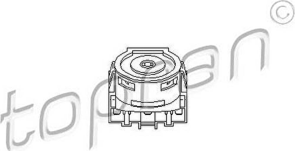 Topran 302 436 переключатель зажигания на FORD TRANSIT фургон
