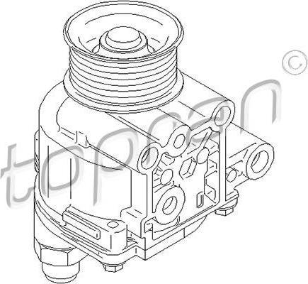 Topran 304 136 вакуумный насос, тормозная система на FORD TRANSIT фургон