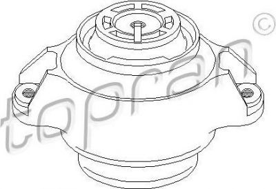 Topran 400 029 подвеска, двигатель на MERCEDES-BENZ S-CLASS купе (C140)