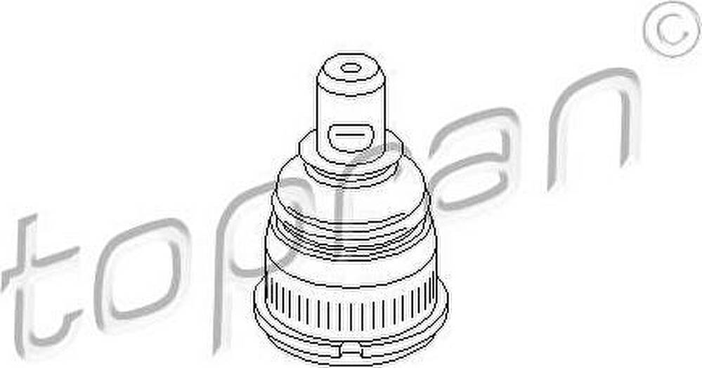 Topran 400 285 несущий / направляющий шарнир на MERCEDES-BENZ E-CLASS (W124)