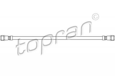 Topran 400 424 тормозной шланг на MERCEDES-BENZ A-CLASS (W168)