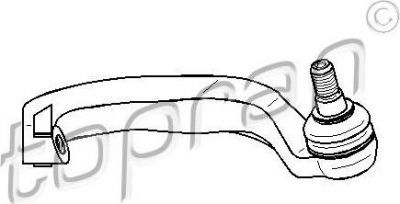 Topran 401 824 наконечник поперечной рулевой тяги на MERCEDES-BENZ S-CLASS (W220)