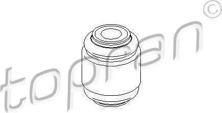 Topran 401 883 подвеска, корпус колесного подшипника на MERCEDES-BENZ GLK-CLASS (X204)