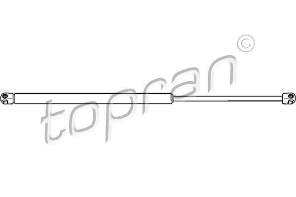 Topran 407 965 газовая пружина, крышка багажник на MERCEDES-BENZ VIANO (W639)