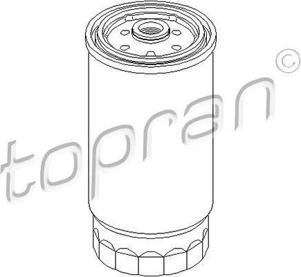 Topran 501 194 топливный фильтр на VW POLO CLASSIC (6KV2)