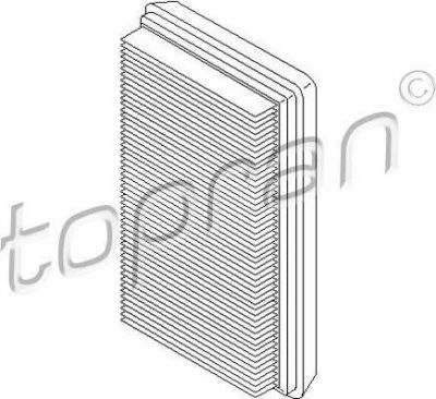 Topran 700 416 воздушный фильтр на RENAULT CLIO II (BB0/1/2_, CB0/1/2_)