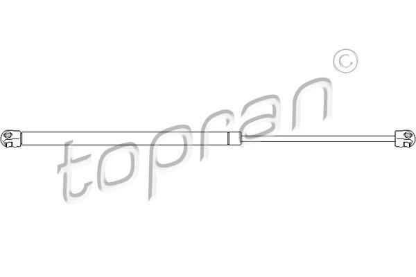 Topran 700 689 газовая пружина, крышка багажник на RENAULT SCЙNIC I (JA0/1_)