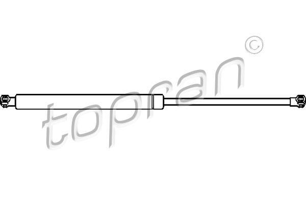Topran 700 710 газовая пружина, крышка багажник на RENAULT LAGUNA II (BG0/1_)