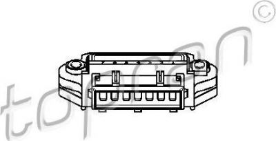 Topran 720 310 коммутатор, система зажигания на PEUGEOT 406 (8B)