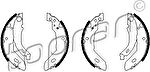 Topran 720 343 комплект тормозных колодок на PEUGEOT 306 кабрио (7D, N3, N5)