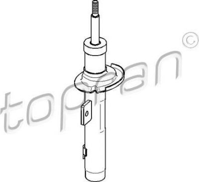 Topran 720 829 амортизатор на PEUGEOT 406 Break (8E/F)