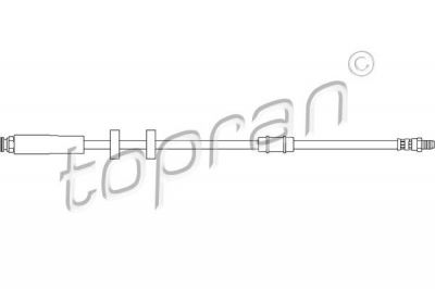Topran 720 925 тормозной шланг на PEUGEOT BOXER фургон (230L)