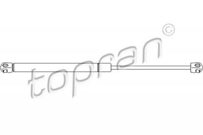 Topran 721 280 газовая пружина, крышка багажник на PEUGEOT 406 (8B)