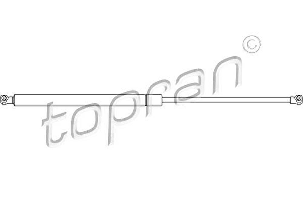 Topran 721 284 газовая пружина, крышка багажник на PEUGEOT 306 Break (7E, N3, N5)