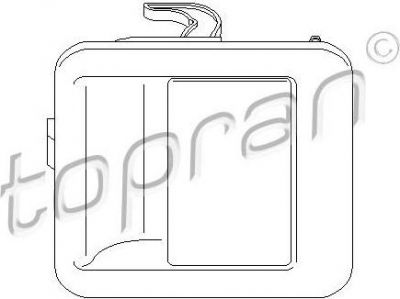 Topran 721 736 ручка двери на PEUGEOT BOXER фургон (230L)