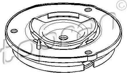 Topran 721 806 опора стойки амортизатора на PEUGEOT 406 Break (8E/F)
