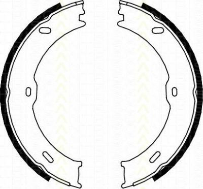 TRISCAN 8100 10023 комплект тормозных колодок, стояночная тормозная с на MERCEDES-BENZ SPRINTER 3,5-t c бортовой платформой/ходовая часть (906)