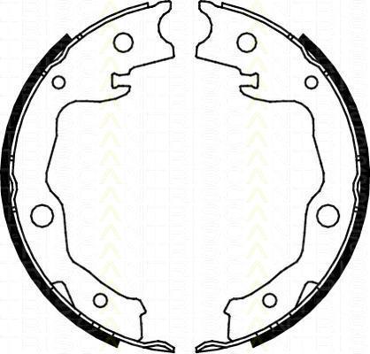 TRISCAN 8100 13042 комплект тормозных колодок, стояночная тормозная с на NISSAN X-TRAIL (T31)
