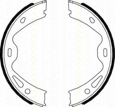 TRISCAN 8100 20005 комплект тормозных колодок, стояночная тормозная с на PORSCHE 911 (997)