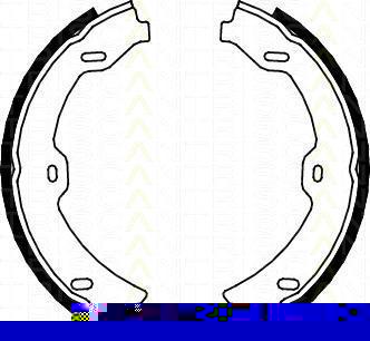 TRISCAN 8100 23031 комплект тормозных колодок, стояночная тормозная с на MERCEDES-BENZ S-CLASS (W221)
